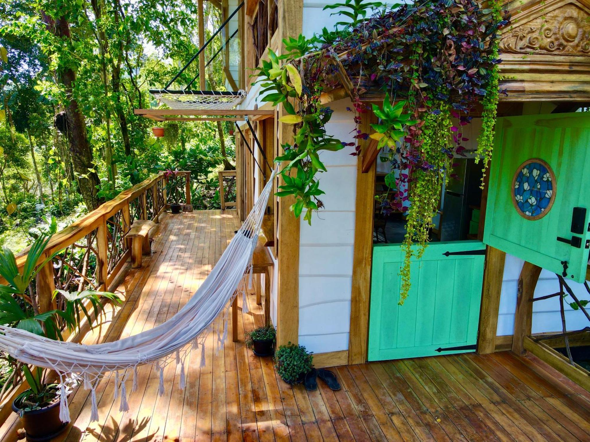 Jungle Spirit Treehouse Villa Cahuita Exterior foto