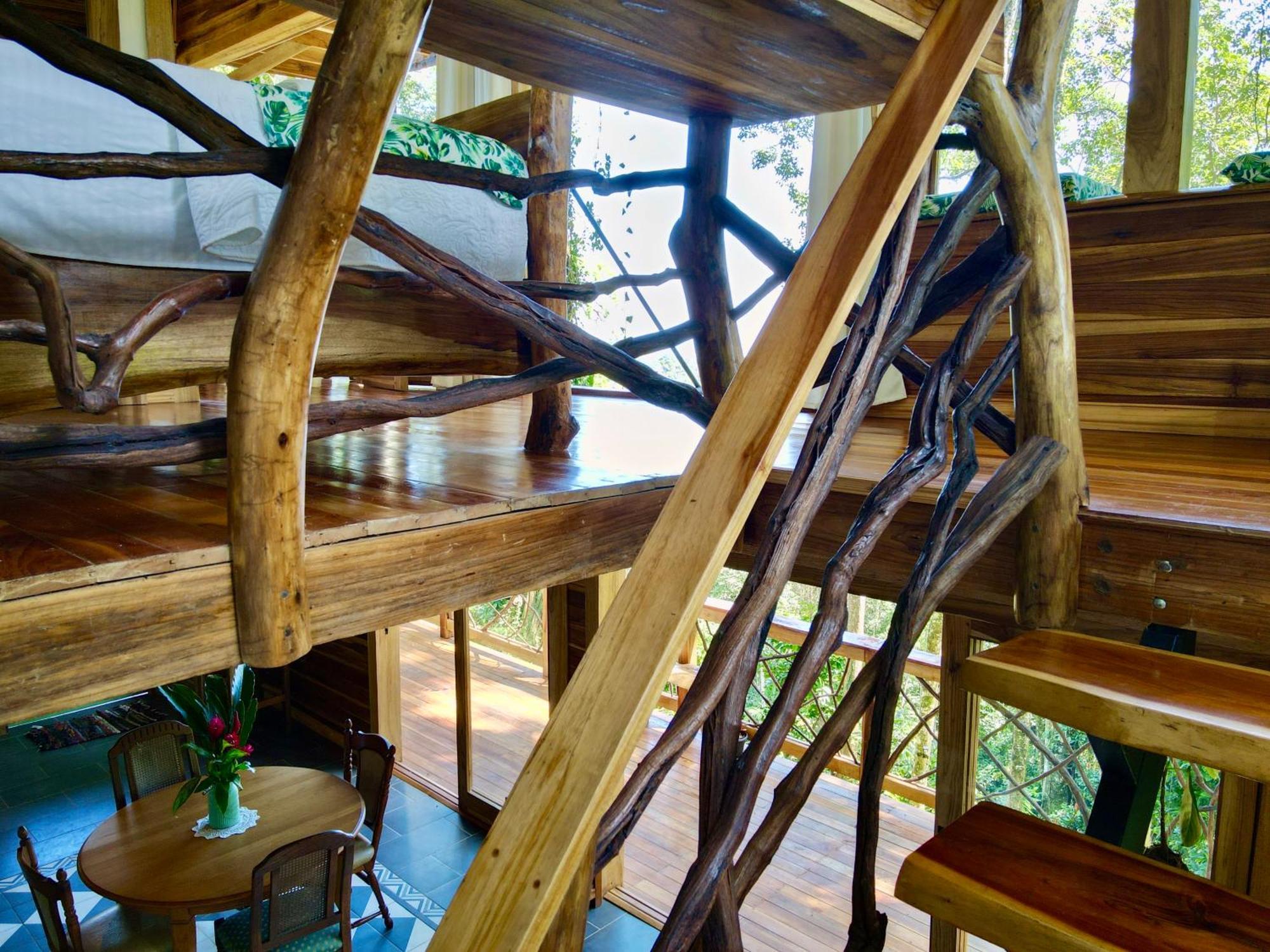 Jungle Spirit Treehouse Villa Cahuita Exterior foto