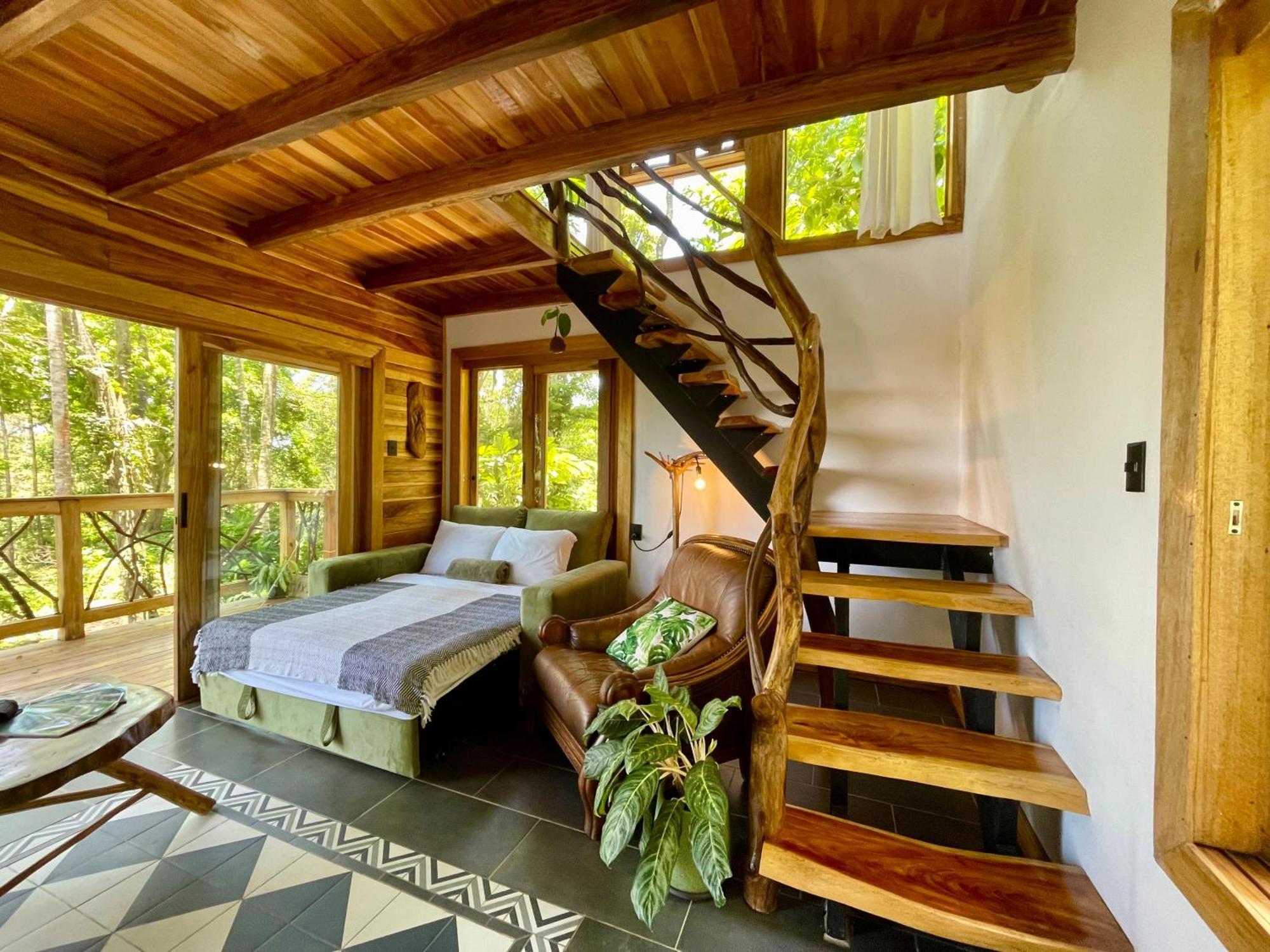 Jungle Spirit Treehouse Villa Cahuita Exterior foto